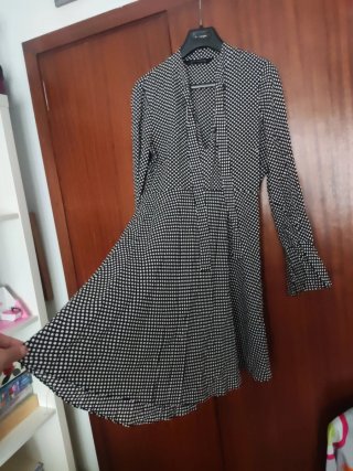 Vestido Zara lunares Talla S