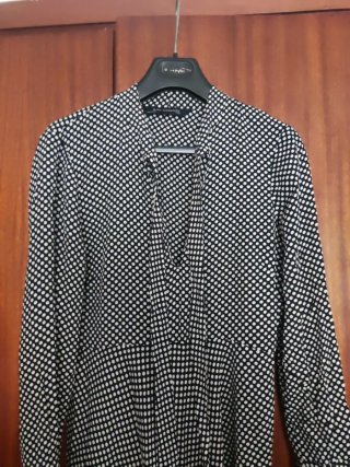 Vestido Zara lunares Talla S