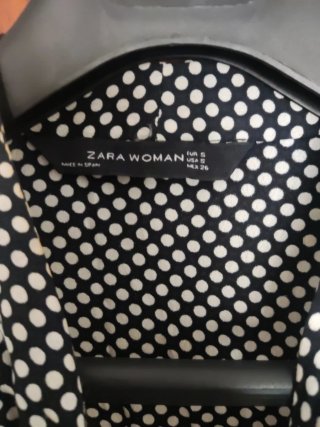 Vestido Zara lunares Talla S