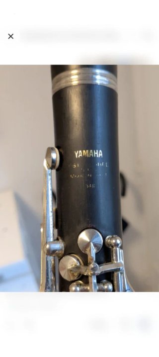 Clarinete Yamaha YCL-34 II Madera años 90