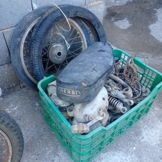 Derbi GV4 Antigua + Piezas