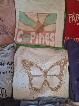 Lote 15 Camisetas Niña