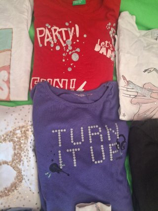 Lote 15 Camisetas Niña