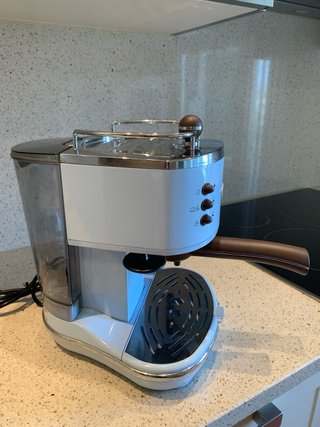 Cafetera Delonghi Icona Vintage Expreso Azul Cielo
