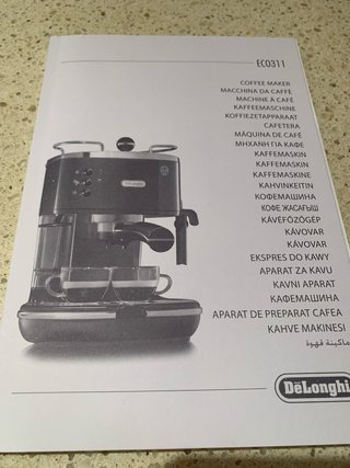 Cafetera Delonghi Icona Vintage Expreso Azul Cielo