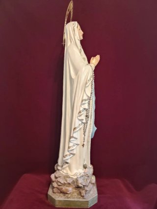 Imagen Virgen de Lourdes gran tamaño.