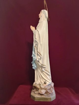 Imagen Virgen de Lourdes gran tamaño.