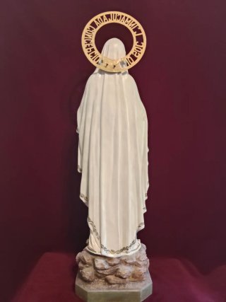 Imagen Virgen de Lourdes gran tamaño.