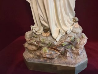Imagen Virgen de Lourdes gran tamaño.