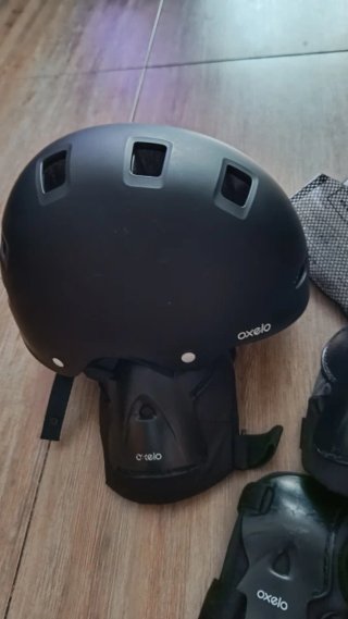 Casco y protecciones Oxelo Talla M