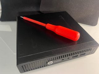 Mini PC HP EliteDesk Negro