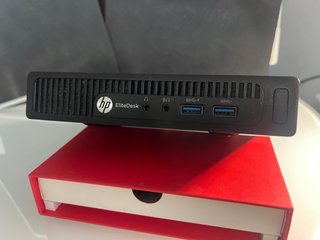 Mini PC HP EliteDesk Negro