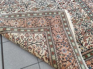 Tappeto Massoud Kerman lana e seta