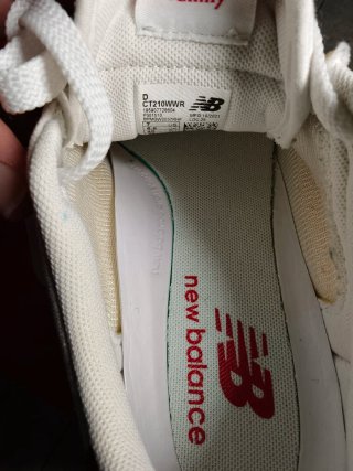 New Balance CT210WWR Bianco Rosso 40