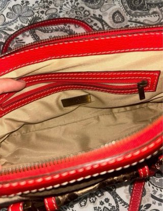 Bolso Carolina Herrera Rojo