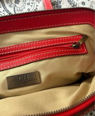 Bolso Carolina Herrera Rojo