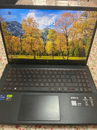 Portátil Acer Nitro V15 Negro
