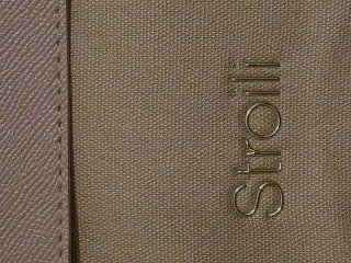 Pochette rosa cipria con fiori