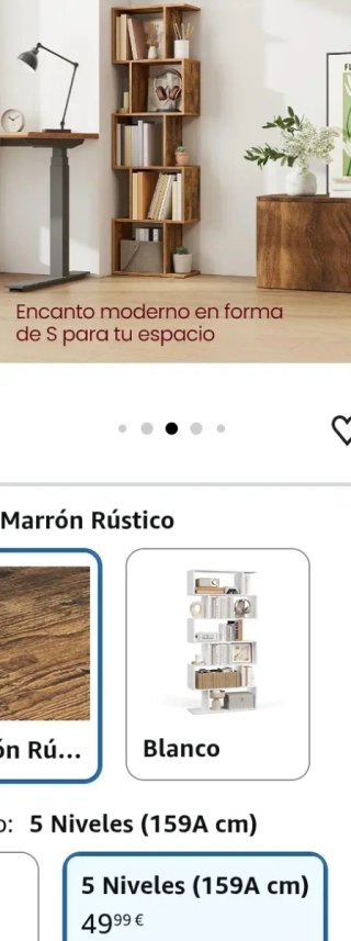 Estantería Modular, Librería VASAGLE LBC462K01