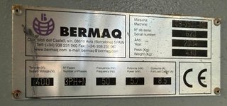 Fresadora copiadora BERMAQ CB 2500 ME.