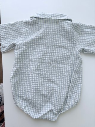 Body Zara Cuadros Vichy Bebé