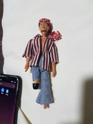 Madelman pirata con prótesis