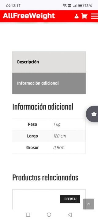 Caja 10 Colchonetas Fitness AFW Nuevas