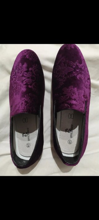 Zapatos de gamuza azul hombre  Italiano
