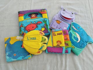 Lote de cuentos infantiles para el baño
