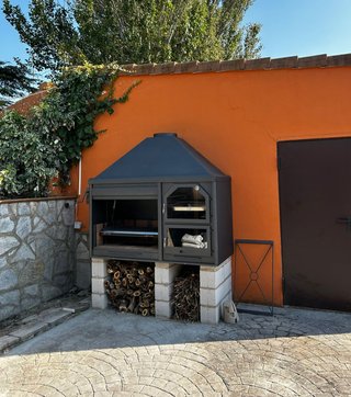 Barbacoa  inox parrillas