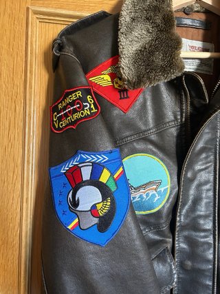 Chaqueta Volcom Top Gun Parches Marrón