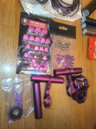 Manillar y disco freno patinete/bici ñ