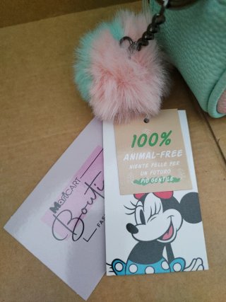 Borsetta Minnie Mouse Disney Rosa e Verde chiaro