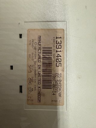 Teclado IBM 1391405 Beige