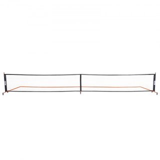 Set de Red de Pickleball, Sistema de Pickleball Portátil de Tamaño Regulamentario de 22FT con Bolsas, Pelotas, Palas, Ruedas y Líneas de Cancha, Marco de Metal Resistente a la Intemperie y Red de ...