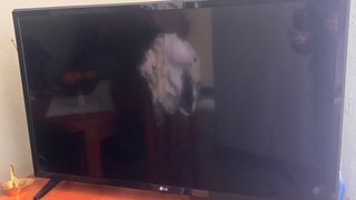 TV LG Negra Como Nueva