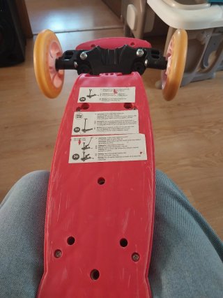 Patinete infantil 3 ruedas rosa