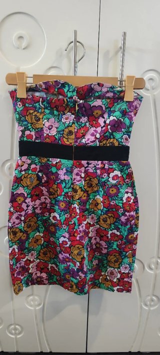 Vestido corto estampado SuiteBlanco