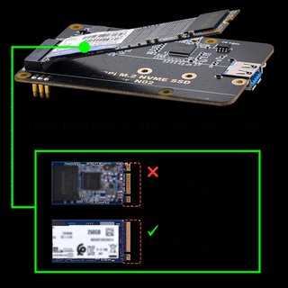 Placa Expansión M.2 NVMe SSD para Raspberry Pi
