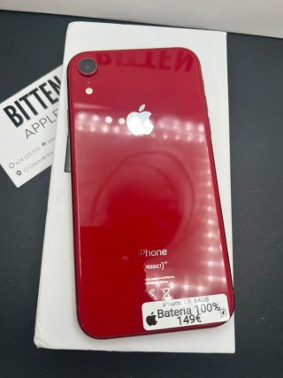 iPhone XR   64GB // BAT 100% // GARANTÍA// CAMBIOS