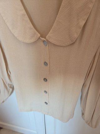Blusa Lefties Beige Talla S/36