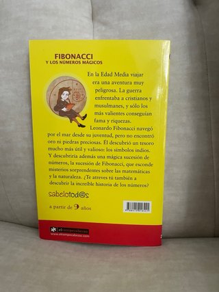 Libro de matemáticas FIBONACCI