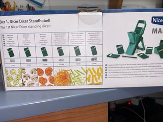 Nicer Dicer Mando Cortador de Verduras