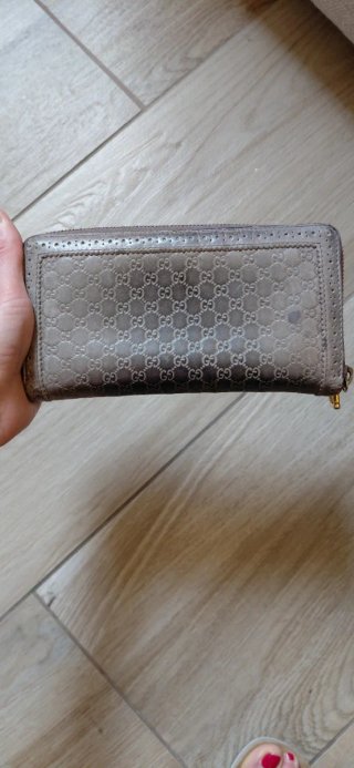 Portafoglio Gucci donna beige