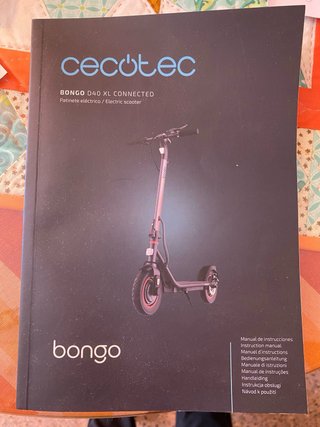 Patinete eléctrico casi nuevo