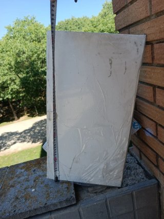 Tapa metálica cuadro eléctrico HAGER