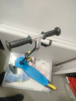 Patinete infantil 3 ruedas azul
