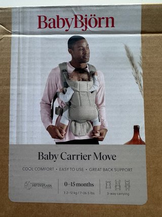 Mochila Porteo BabyBjorn Move Beige