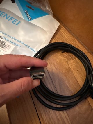 Cavo BENFEI DisplayPort a DisplayPort Nero