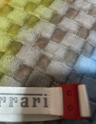 Laccetto Ferrari Bianco con Moschettone